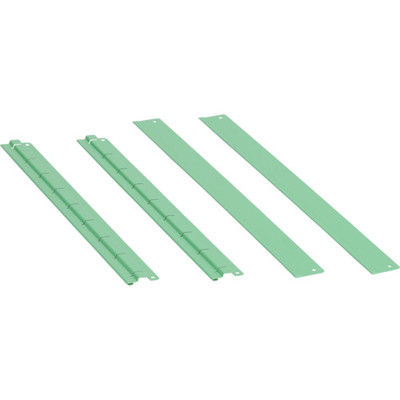 トラスコ中山 TRUSCO ツールワゴン ラビットワゴン用仕切板セット 500×500用 ヤンググリーン RBW-55S-SET YG 1組（直送品）