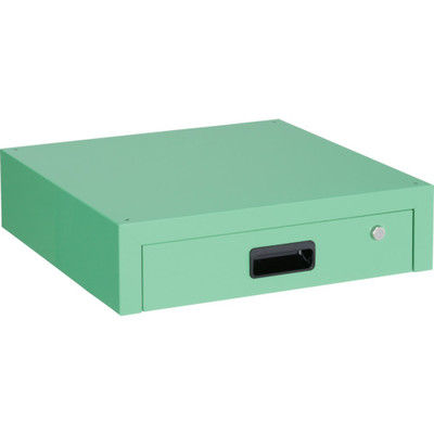 トラスコ中山 TRUSCO ツールワゴン ラビットワゴン用引出1段 500X500 ヤンググリーン RBW-55V YG 1台（直送品）