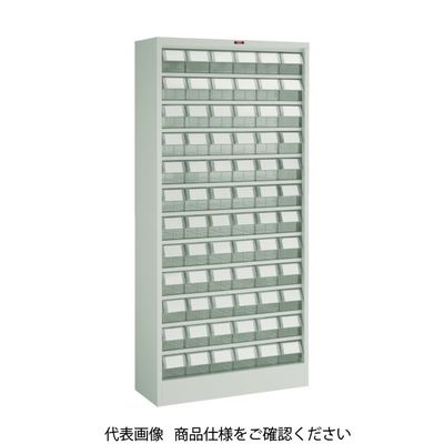 TRUSCO コンテナラックケース バンラックケース M型 NG引出大X36個 H1790 ネオグレー 611M-N36L NG 1台（直送品）