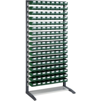 トラスコ中山 TRUSCO UPR型ライトビンラック Kー10GX136個 UPR-L1817G 1台(1セット) 330-4647（直送品）