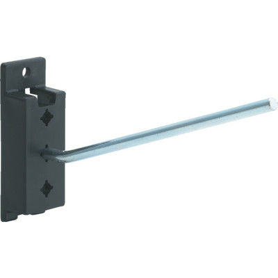 トラスコ中山 TRUSCO パンチングパネル用フックバー 傾斜1本タイプ A型ベース PFA-15 1個 329-4811（直送品）