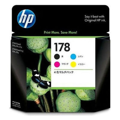 HP（ヒューレット・パッカード） 純正インク HP178 4色パック CR281AA  1パック（4色入）（直送品）