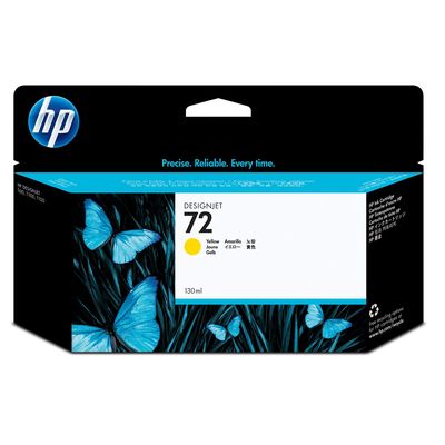 HP（ヒューレット・パッカード） 純正インク HP72 イエロー C9373A 1個（直送品）