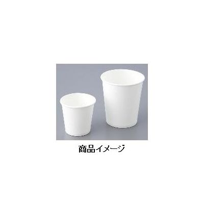 シモジマ ペーパーカップ 150mL 5ホワイト 1セット(1000個:100個×10箱) 2-3602-03（直送品）