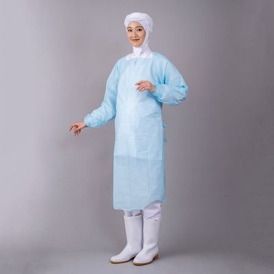 ホワイトマックス ディスポエプロン PE袖付 1箱(1枚×20袋入) E-34 L 1箱(20枚) 2-3654-02（直送品）