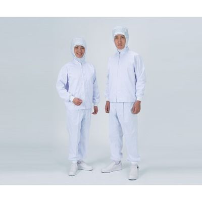 サンエス ジャケット男女共用 清涼タイプ L ホワイト FX70971R 1枚 2-8670-03（直送品）