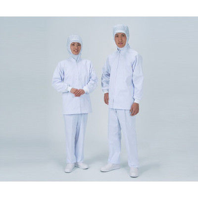 サンエス パンツ女性用 裾口ストレートタイプ 清涼タイプ L ホワイト 2-8755-03 1枚（直送品）