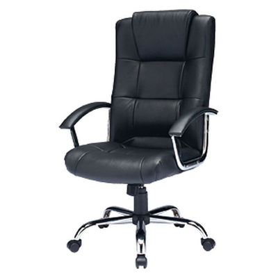 サンワサプライ ハイバックレザーチェア SNC-L7K 1脚（直送品）