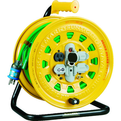 トラスコ中山 TRUSCO プロソフトケーブルコードリール 30m 漏電防止付き BG-301KXT 1台 228-9270（直送品）