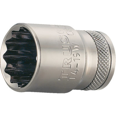 トラスコ中山 TRUSCO ソケット 12角タイプ 差込角12.7 対辺22mm