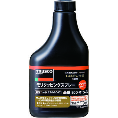 トラスコ中山 TRUSCO モリタッピングノンガスタイプ 高性能切削用替ボトル 350ml ECO-MTS-C 1本 220-9047（直送品）