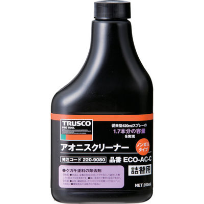 トラスコ中山 TRUSCO αアオニスノンガスクリーナー 替ボトル 350ml ECO-AC-C 1本 220-9080（直送品）
