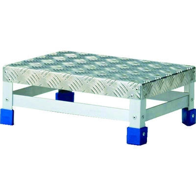 トラスコ中山 TRUSCO ステップ アルミ製・縞板タイプ 400X300XH150 TFS-1543 1台 341-8014（直送品）