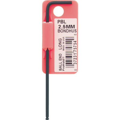 ボンダス・ジャパン ボンダス プロホールド[[R]](ネジつかみ機能付Lーレンチ) 2.5mm PBL2.5MM PBL2.5 1本（直送品）