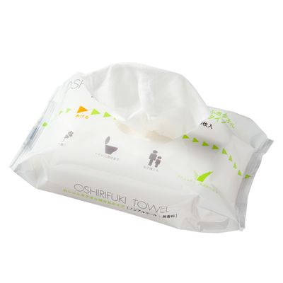 【おしりふき】【トイレに流せる】流せるおしりふき 厚手おしりふきタオル 1箱（2100枚：70枚入×30パック） 昭和紙工 オリジナル