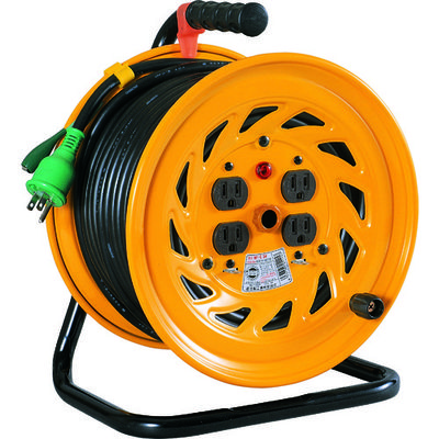 日動工業 NICHIDO 電工ドラム アース付 50m NF-E54 1台 125-5649（直送品）