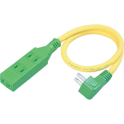 日動工業 NICHIDO ショートタップ L型ストレートタップ ソフト電線0.5m SL2-0.5S 1本 368-6817（直送品）