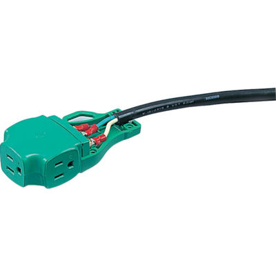 日動工業 NICHIDO 三つ口コンセントボデコン MT-1E 1個 368-6434（直送品）