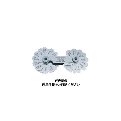 フジツール ラジアスゲージ 178型 178MB 1個（直送品） - アスクル