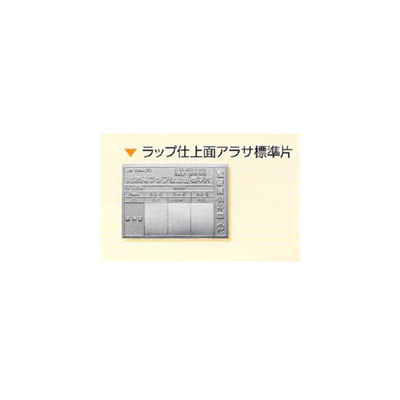 日本金属電鋳 ラップ仕上面アラサ標準片 1枚 NHKZK00011（直送品） - アスクル