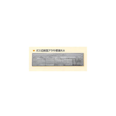 日本金属電鋳 ガス切断面アラサ標準片A 1枚 NHKZK00008(直送品 日本金属電鋳 ガス切断面アラサ標準片A 1枚 NHKZK00008(直送品