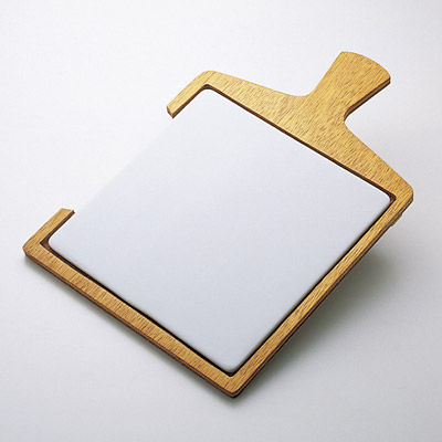 松吉医科器械 軟膏板(木柄)24cm MY-8062 1枚 08-2625-04（直送品）