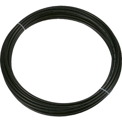 トラスコ中山 TRUSCO ポリウレタンチューブ 10X6.5mm 10m巻 黒 TEN-10-10-BK 1巻 231-6986（直送品）