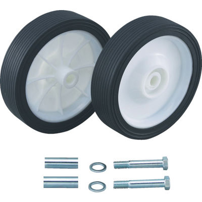 トラスコ中山 TRUSCO エアルブリケーターFTRー65G用 交換用後キャスターセット 車輪 FTR-202-204X2 1セット(2個)（直送品）