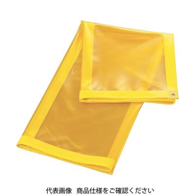 トラスコ中山 TRUSCO 溶接遮光シートのみ 0.35TXW970XH1970 深緑 B-3-DG 1枚 255-3104（直送品）