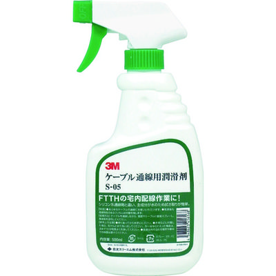 スリーエム ジャパン コーニング ケーブル通線用潤滑剤 Sー05 0.5リットル 1本 385-7921（直送品）