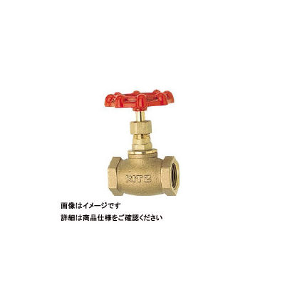 キッツ 青銅製グローブバルブ150型 40A C-40A 1個 163-5662（直送品