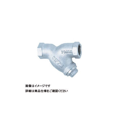 キッツ ステンレス製Y形ストレーナ20K 8A UY-8A 1個 163-7461（直送品）