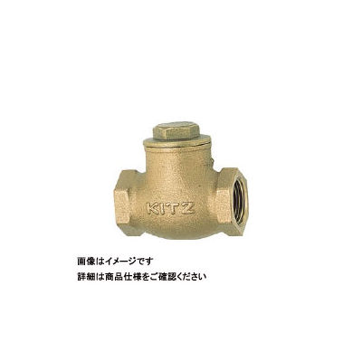 キッツ KITZ 青銅製スイングチャッキバルブ125型 15A R1/2 1個 163