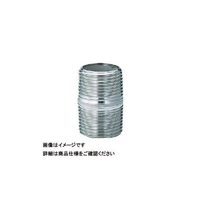 キッツ KITZ 304SS製ニップル呼び径50A (2インチ) PN2 1個 164-0127