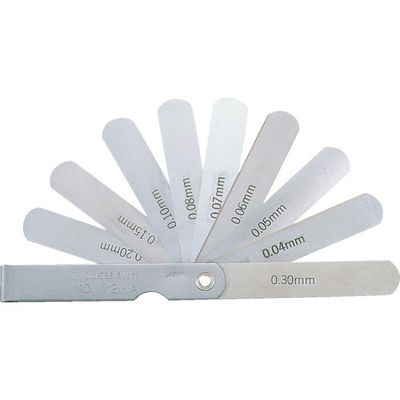 トラスコ中山 TRUSCO シクネスゲージ 幅12.7 長さ100 範囲0.04~0.30 T172MB 1個 229-6292（直送品）