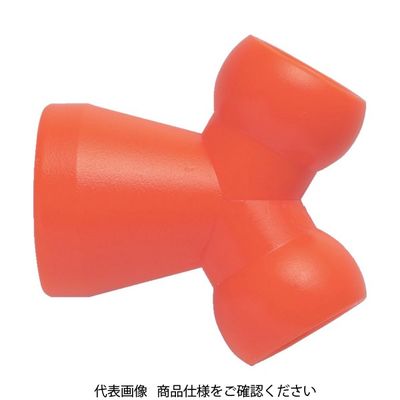 トラスコ中山 TRUSCO 【売切廃番】クーラントライナー Y型異型フィッティング サイズ3/4X1/2 CL-6F04 1袋(10個)（直送品）