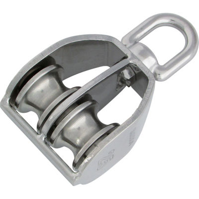 水本機械製作所 水本 滑車 ステンレス 豆ブロック 基本使用荷重0.07t B-1271 1個 211-5662（直送品）