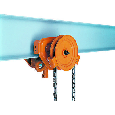 キトー ユニバーサルギヤードトロリ TSG形 定格荷重1t ハンドチェーン二つ折長さ2.5m TSG-010 1台(1個) 176-0670（直送品）