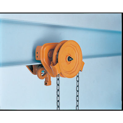 キトー ユニバーサルギヤードトロリ TSG形 定格荷重2t ハンドチェーン二つ折長さ3m TSG-020 1台 177-0632（直送品）