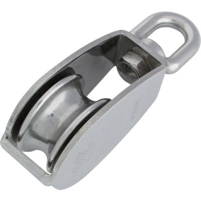 水本機械製作所 水本 滑車 ステンレス 豆ブロック 基本使用荷重0.04t B-1118 1個 211-5646（直送品）