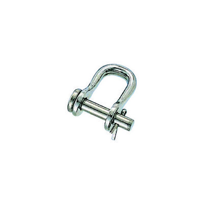 トラスコ中山 TRUSCO ワリピン式半丸シャックル ステンレス製 6mm (1個=1袋) THS-6W 1個(1袋) 328-5944（直送品）