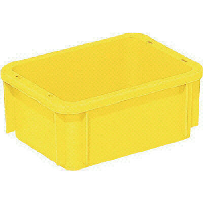 三甲 サンコー ボックス型コンテナー 200235 サンボックス#2S イエロー SK-2S-YE 1個 342-3883（直送品）