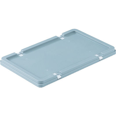 サンコー ボックス型コンテナー 702520 サンボックス#16、#64兼用フタロック付ライトグレー SK-16-F-GLL 1枚(1個)（直送品）