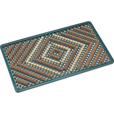 テラモト テラマットダイヤ 450×750mm グリーン MR-100-320-1 1枚 354-7353（直送品）