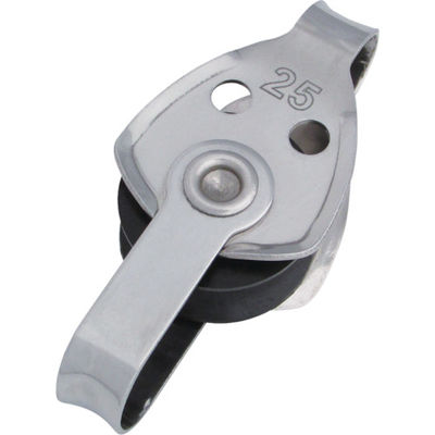 水本機械製作所 水本 滑車 ステンレス プーリーブロック 使用ロープ径φ5~7mm 基本使用荷重0.03t B-1429 1個（直送品）