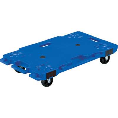 三甲 サンコー 樹脂製平台車 802462 サンキャリー6839 ブルー SK-6839-BL 1台 344-8797（直送品）