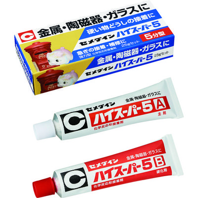 セメダイン ハイスーパー5 25gセット CAー185 1セット 309-0698（直送品）