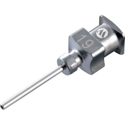 武蔵エンジニアリング MUSASHI 金属ニードル(0.72×1.08×13mm) 10本入り SNA-19G-B 1パック(10本)（直送品）