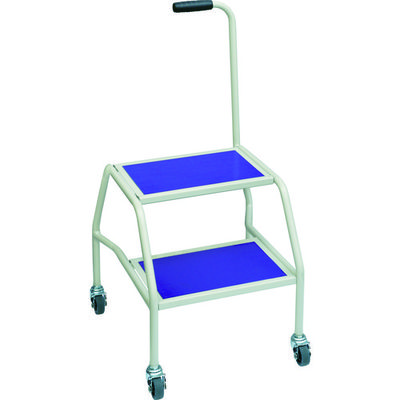 日本ファイリング NF 移動式踏み台SFS型 2段スリップ防止ゴム付きH800X470X455 SFS-92NT 1台 361-8218（直送品）