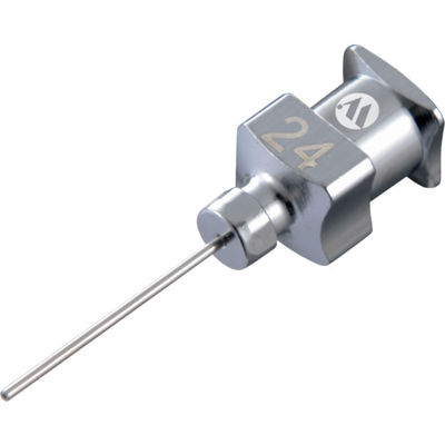 武蔵エンジニアリング MUSASHI 金属ニードル(0.31×0.57×13mm) 10本入り SNA-24G-B 1パック(10本)（直送品）